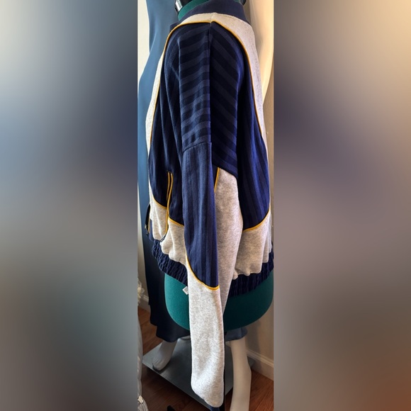 Out from under Urban Outfitters Navy and White Knit Top - Picture 2 of 4